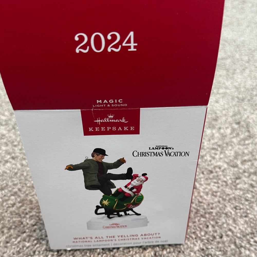 Hallmark Christmas Vacation Ornament - Red and Green